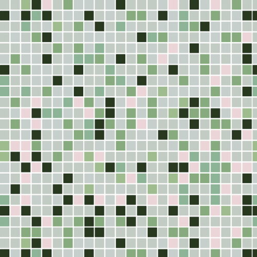 Papel de Parede Pastilha Mix Verde