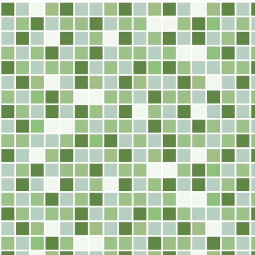 Papel de Parede Pastilha Mix Verde