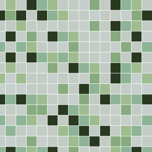 Papel de Parede Pastilha Mix Verde