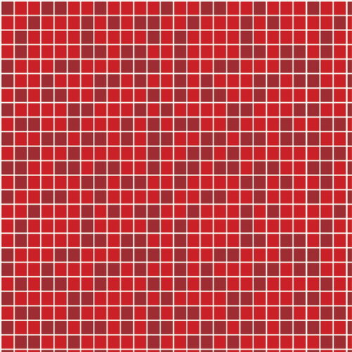 Papel de Parede Pastilha Mix Vermelha