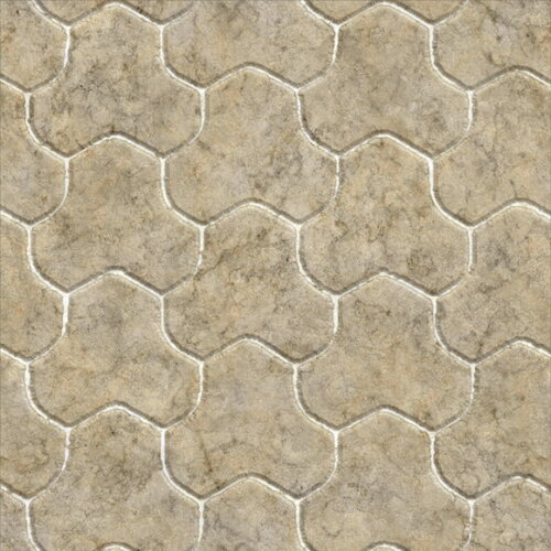 Papel de Parede Pedra Amarela Geométrica - 3d