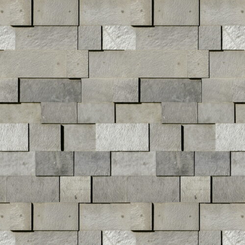 Papel de Parede Pedra Marmore Cinza - 3d
