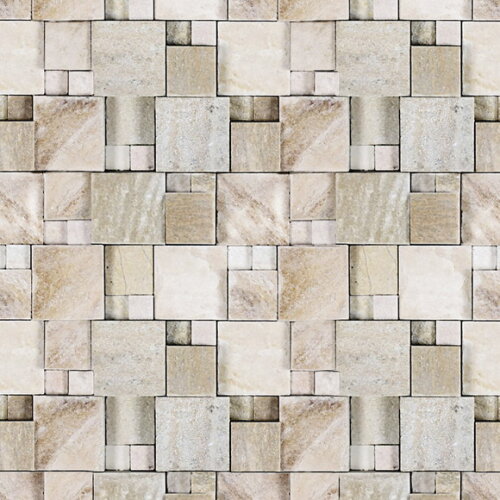 Papel de Parede Pedra Marmore Cinza - 3d
