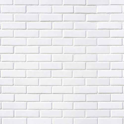 Papel de Parede Tijolos Cinza Claro 3d