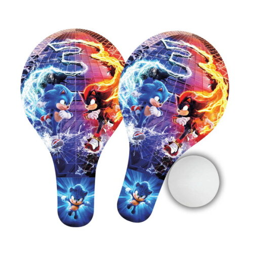 Raquete mdf Personaliza Sonic 3