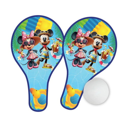 Raquetes mdf Lembrancinha Personalizada Mickey Pool Party