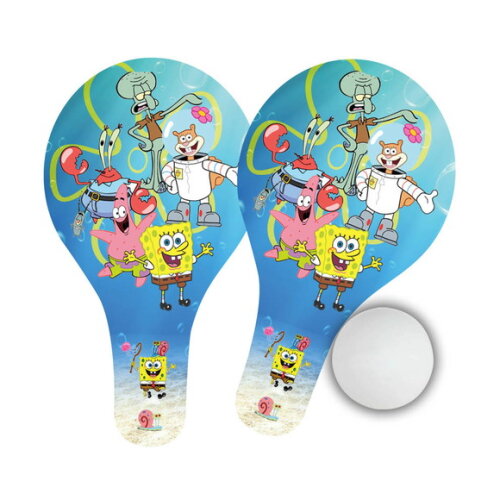 Raquetes Ping Pòng mdf Lembrancinha Bob Esponja