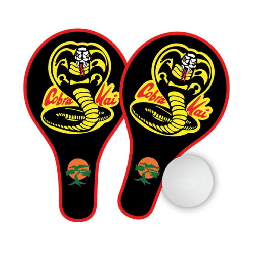 Raquetes Ping Pòng mdf Lembrancinha Cobra Kai