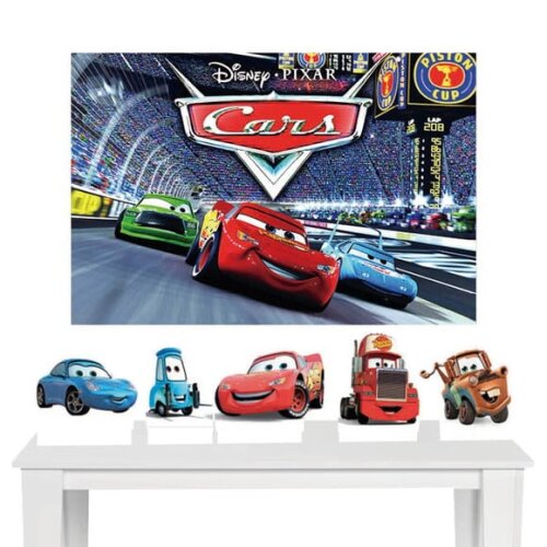 Kit Festa Painel e Display Carros - 1,50x1,00m