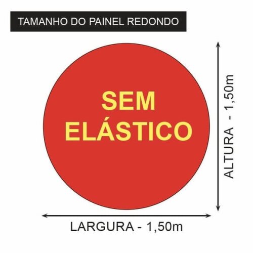 Kit Painel de Festa Redondo e Display Vai, Cachorro, Vai!
