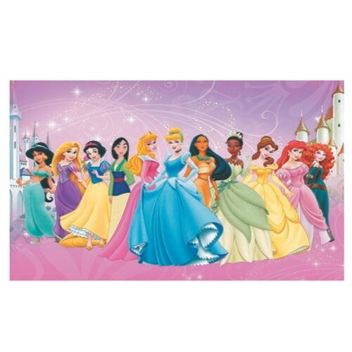 Painel de Aniversário Princesas - 1,50x1,00m