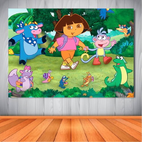 Painel Festa Dora - 1,50x1,00m