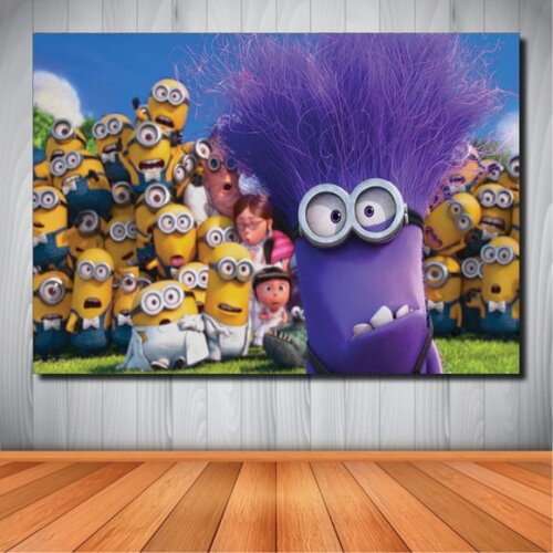 Painel Minions - 1,50x1,00m