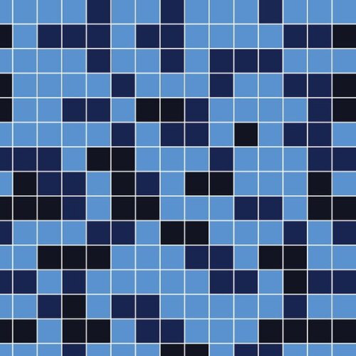 Papel de Parede Pastilha Azul