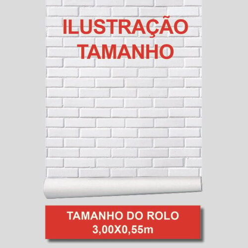 Papel de Parede Pedra Canjiquinha Marrom Avermelhado - 3d