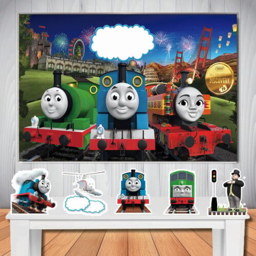 Kit Festa Thomas Painel de Festa e Display de Mesa