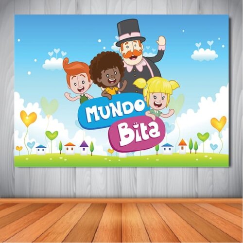 Painel Bita e a Turma - 1,50x1,00m