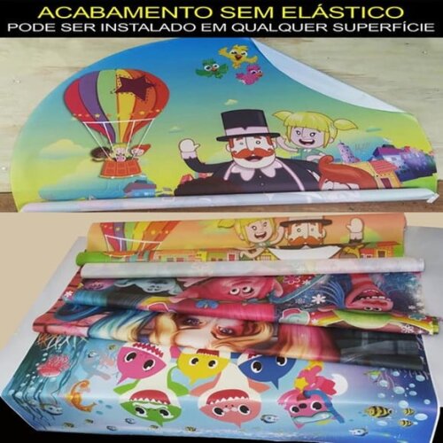 Painel de Festa Redondo e Display Arlequina Cute