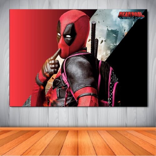Painel Deadpool 2 - 1,50x1,00m