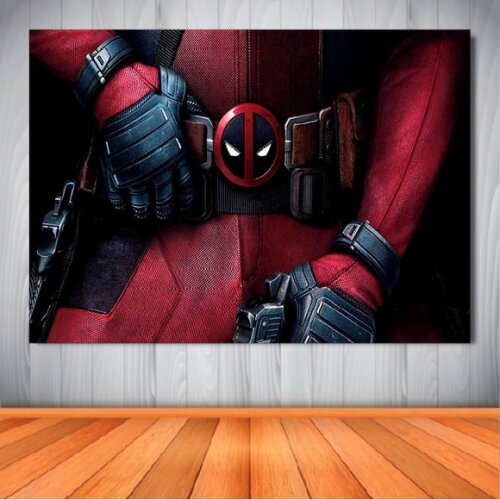 Painel Festa Deadpool - 1,50x1,00m