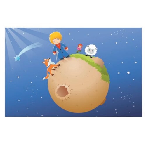 Painel Infantil o Pequeno Príncipe - 1,50x1,00m