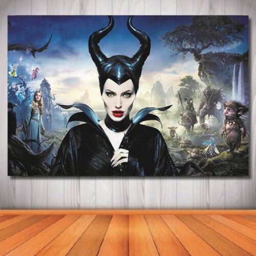 Painel Malévola - 1,50x1,00m