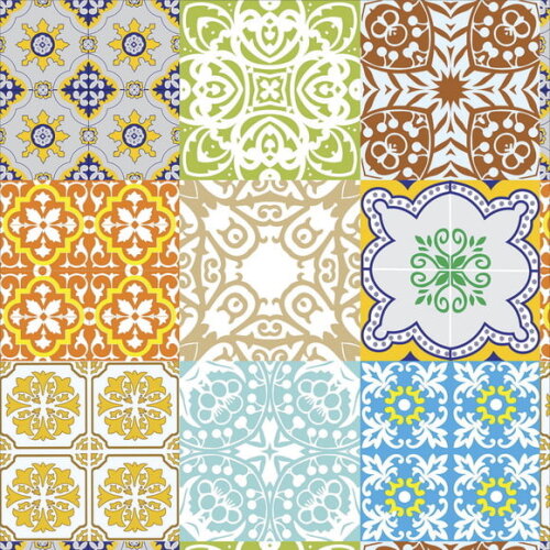 Papel de Parede Azulejo Português Diversos
