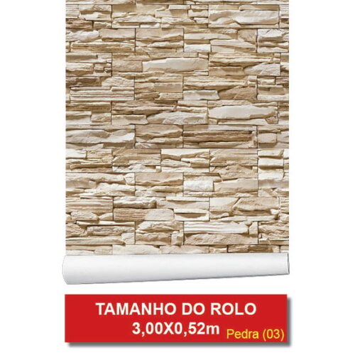 Papel de Parede Canjiquinha Marfim Marrom - 3d