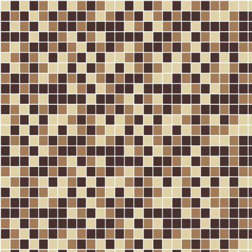 Papel de Parede Pastilha Marrom