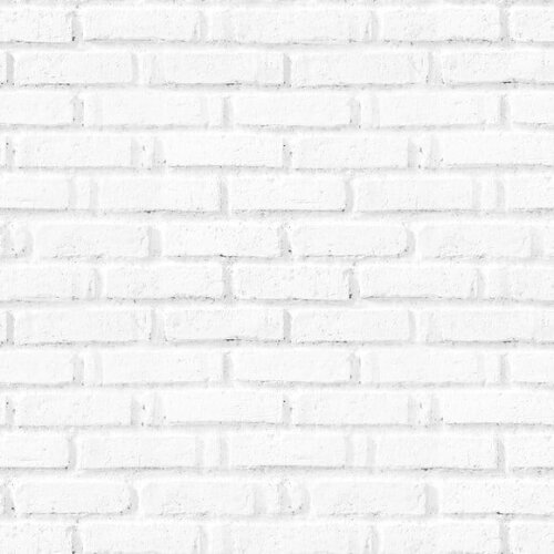 Papel de Parede Tijolos Cinza Claro 3d
