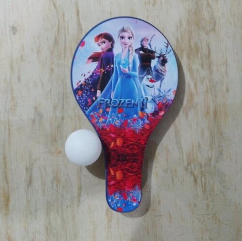 Raquete mdf Personaliza Frozen 2
