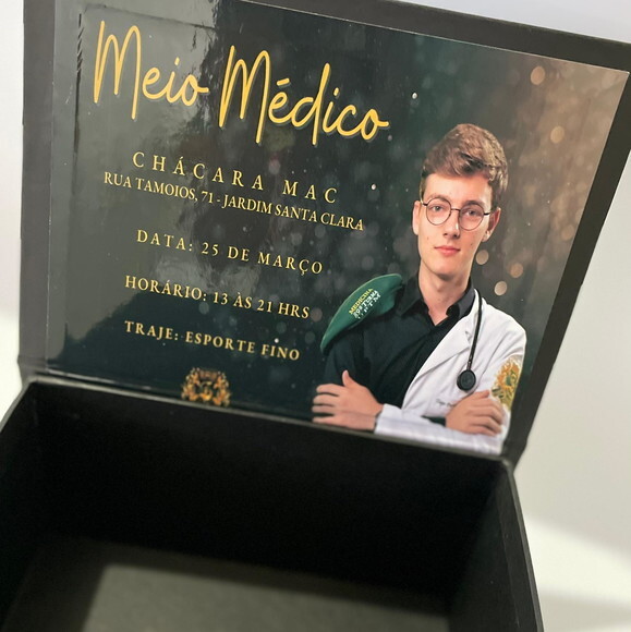 Caixa para Presente de Formatura