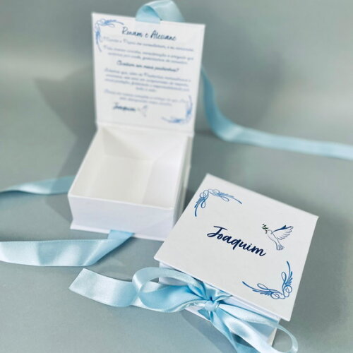 Caixa Cartonada Convite Casamento/batizado