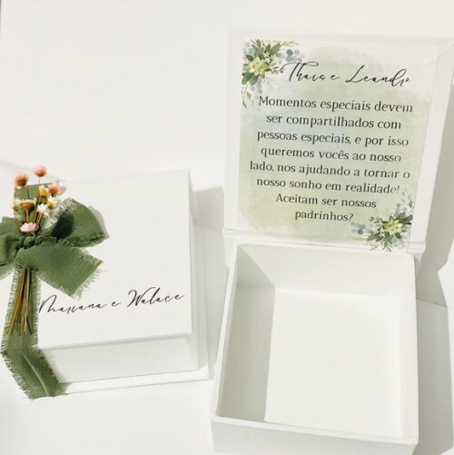 Convite para Padrinhos de Casamento