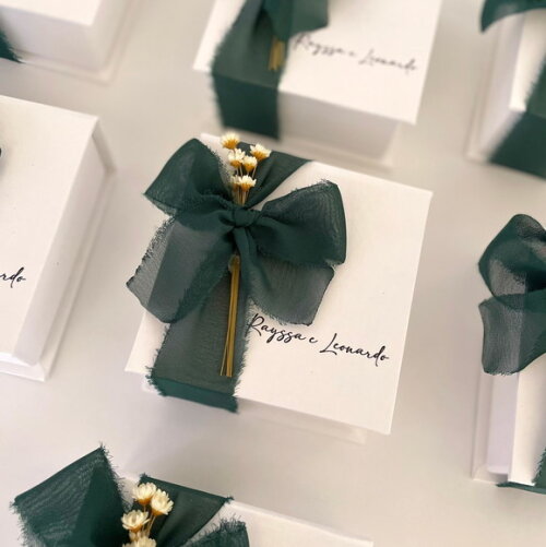 Convite para Padrinhos de Casamento 10x10x4