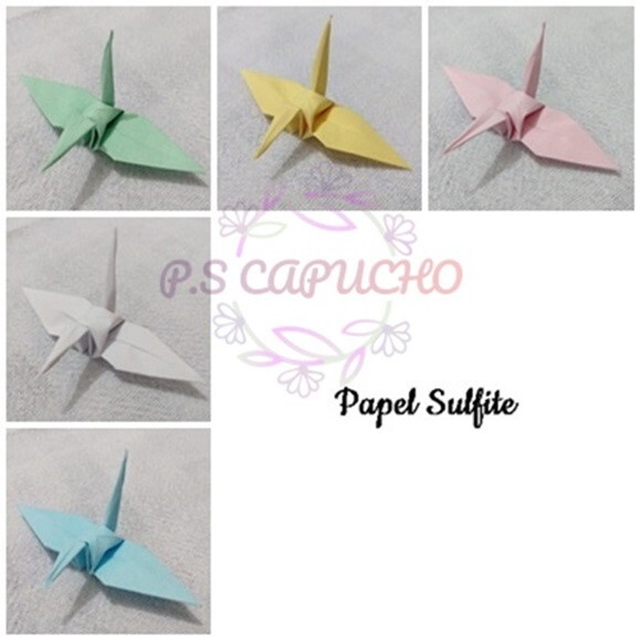 100 Origami Tsurus 10cm