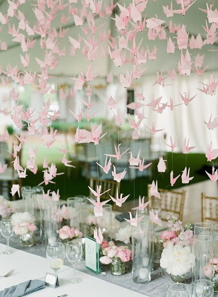 Cortina com 100 Fios Rosa