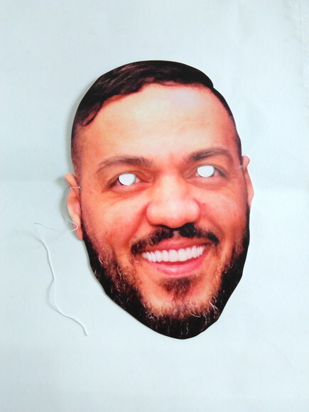 Kit 30 Máscara de Papel Personalizada de Foto de Rosto