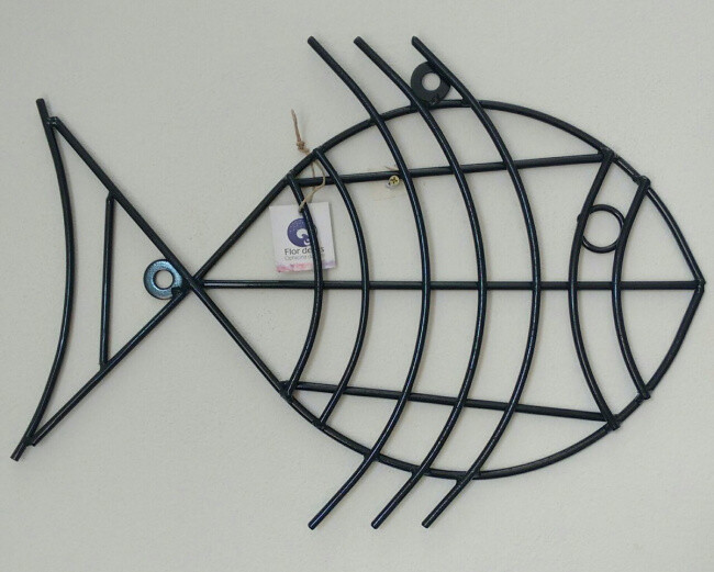 Peixe Decorativo em Ferro