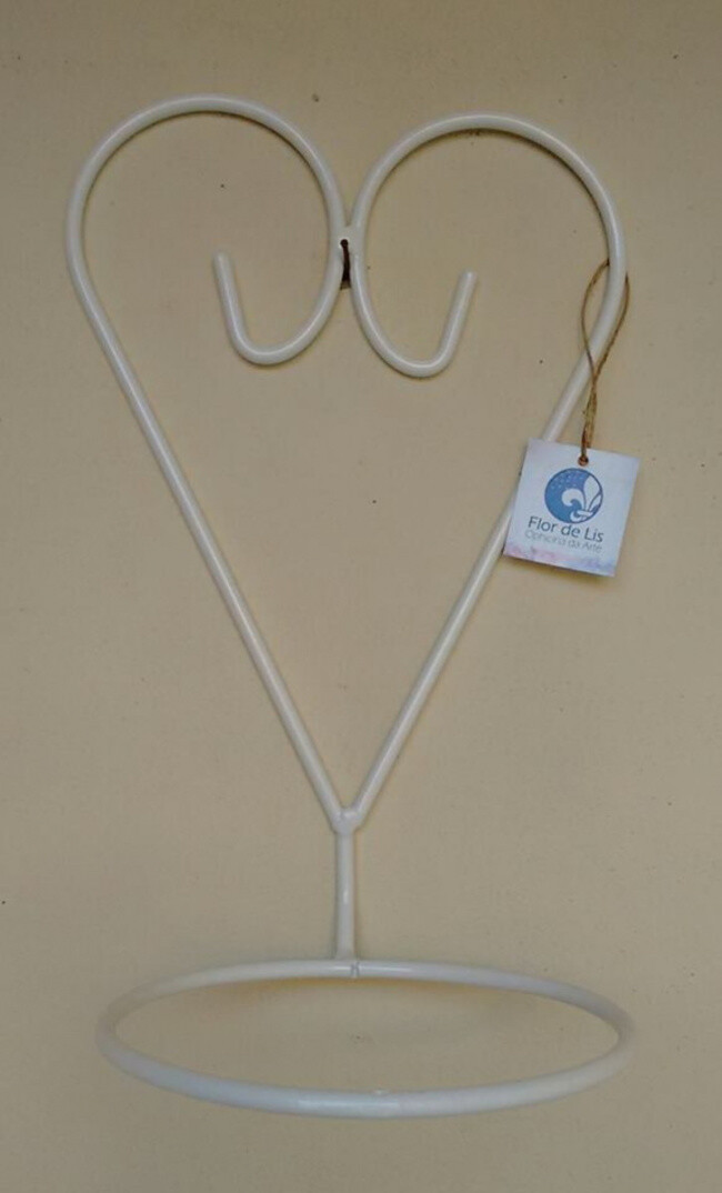 Suporte Para Plantas Coração Grande