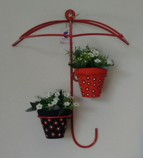 Suporte Para Plantas Jardim GuardaChuvaP