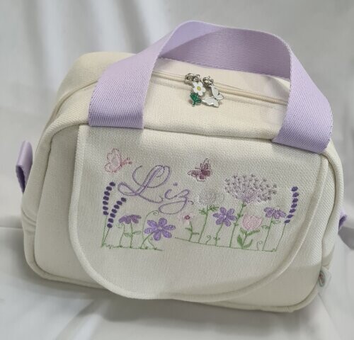 Kit Maternidade Tema Personalozado Jardim Lilás