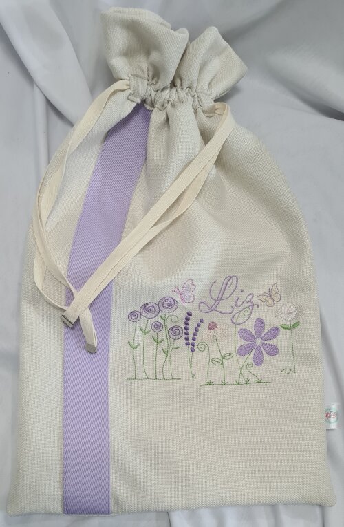 Kit Maternidade Tema Personalozado Jardim Lilás