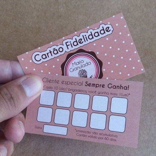 Cartão de Visita Personalizado 1000 un
