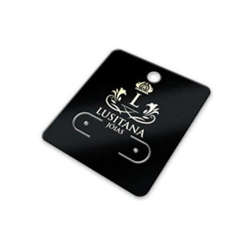 500 Tags para Brincos Personalizadas Cartelas 4x5cm