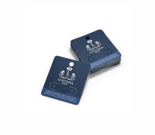 Tag Personalizada Cartelas para Brincos 100 un.