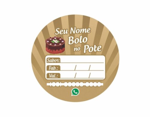 250 Adesivos Personalizados Etiquetas 5x5cm