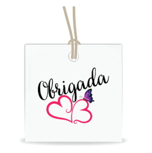 Tag Personalizada Quadrada 250 un.