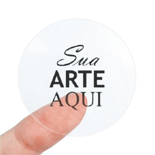 Adesivo Personalizado 5x5cm 50 un. - Cópia