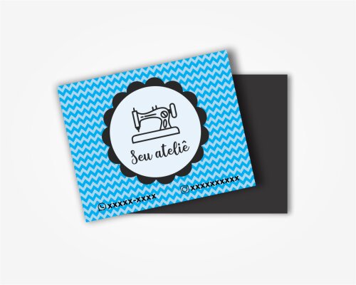 100 Ímãs de Geladeira Personalizados